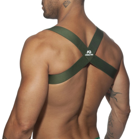 Addicted Harness elastyczny pajączek khaki