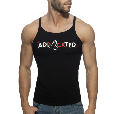 Addicted Tank top adDICKted czarny W