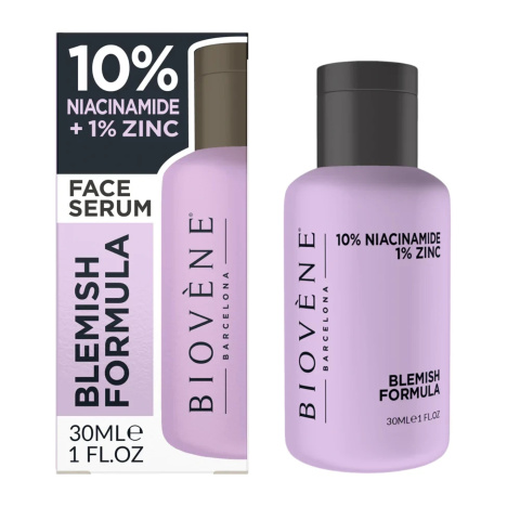 Biovène Barcelona Serum do twarzy przeciw przebarwieniom i porom z 10% niacynamidem i 1% cynkiem 30 ml